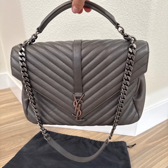 Saint Laurent College Large Flap! - Picture 5 of 11